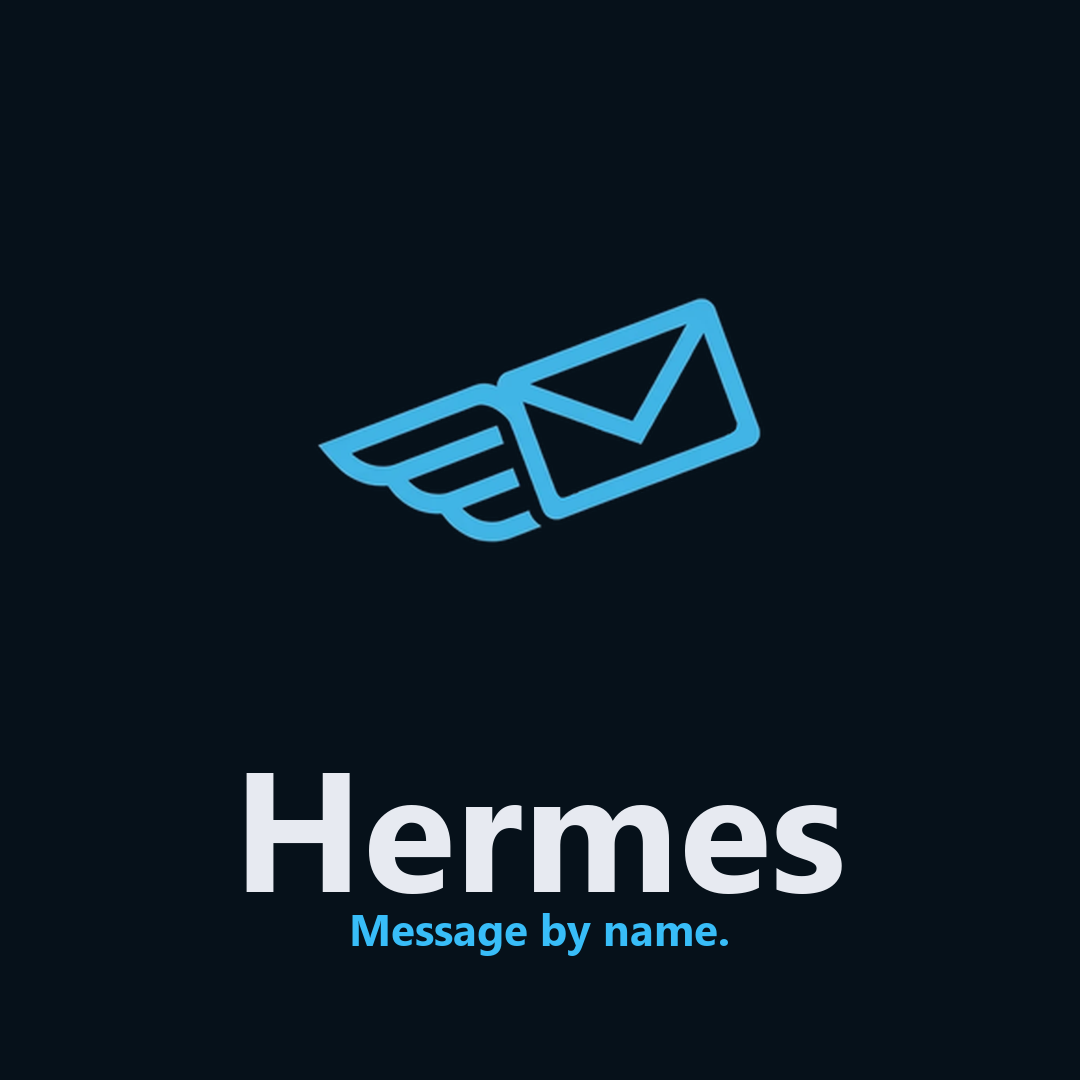 Hermes square poster 1080×1080